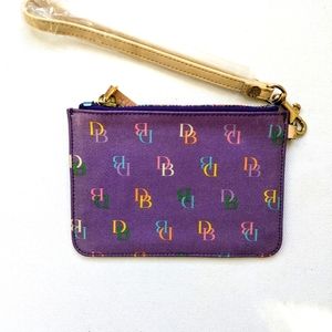 Dooney & Bourke vintage logo monogram Wristlet